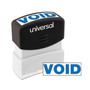Universal Message Stamp, VOID, Pre-Inked One-Color, Blue (UNV10071) View Product Image