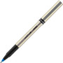 uniball Deluxe Rollerball Pen, Stick, Fine 0.7 mm, Blue Ink, Champagne/Black/Blue Barrel, Dozen