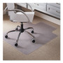 ES Robbins EverLife Light Use Chair Mat for Flat to Low Pile Carpet, Rectangular with Lip, 36 x 48, Clear ESR120023