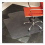 ES Robbins EverLife Chair Mat for Hard Floors, Heavy Use, Rectangular with Lip, 45 x 53, Clear (ESR132123) View Product Image