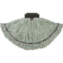Rubbermaid Commercial Medium Maximizer Microfiber Mophead - 11.2" Width x 19.5" Length - MicroFiber - (RCP1924815)