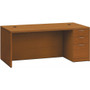 The HON Company Right Pedestal Desk, 72"x36"x29-1/2", Bourbon Cherry (HON115895RACHH) Product Image 