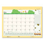 House of Doolittle Recycled Desk Pad Calendar, Illustrated Seasons Artwork, 22 x 17, Black Binding/Corners,12-Month (Jan to Dec): 2024 View Product Image