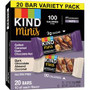 KIND Minis Dark Chocolate Nut Bars Variety - Trans Fat Free, Gluten-free, Low Glycemic, Low Sodium - Salted Caramel Dark Chocolate Nut, Dark Chocolate Almond Coconut - 0.70 oz