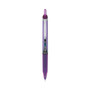 Pilot Precise V7RT Rollerball Pen, Retractable, Fine 0.7 mm, Purple Ink, Purple Barrel