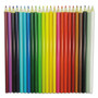 Universal Woodcase Colored Pencils, 3 mm, Assorted Lead and Barrel Colors, 24/Pack