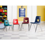 Lorell 18" Seat-height Stacking Student Chairs (LLR99891) View Product Image