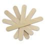 Medline Sterile Tongue Depressors, Wood, 6" Long, 100/Box