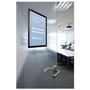 Durable DURAFRAME Sign Holder, 8.5 x 11, Black Frame, 2/Pack (DBL476801) View Product Image