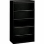 HON 800 Series Lateral File - 5-Drawer - 36" Width x 18" Depth x 64.2" Height - 2 x Shelf(ves) - 5 x Drawer(s) - Legal, Letter