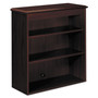 HON 94000 Series Bookcase Hutch, 35.75w x 14.31d x 37h, Mahogany