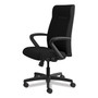 HON Ignition Series Executive High-Back Chair, Supports Up to 300 lb, 17" to 21" Seat Height, Black