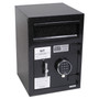 FireKing Depository Security Safe, 0.95 cu ft, 14 x 15.5 x 20, Black