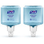 PURELL ES4 CRT HEALTHY SOAP Naturally Clean Foam Refill - Citrus Scent - 1.27 quart - Dirt Remover, Kill Germs - Skin - Blue