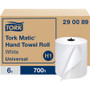 TORK Tork Matic Hand Towel Roll White H1 - 1 Ply - 8" Width x 700 ft Length - 7.20" Roll Diameter - 1 31/64" Core - White