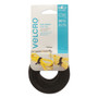 VELCRO Brand ONE-WRAP Pre-Cut Thin Ties, 0.5" x 8", Black, 50/Pack (VEK95172) View Product Image