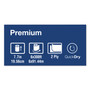 Tork Premium Extra Soft Matic Hand Towel Roll, 2-Ply, 7.7" x 300 ft, White, 6/Carton