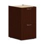 HON Mod HLPLPSFF Pedestal - 28" Height x 15" Width x 20" Depth - 2 x File Drawer(s) - Finish: Traditional Mahogany