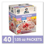 Quaker Instant Oatmeal, Assorted Varieties, 1.05 oz Packet, 40/Box
