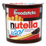 Nutella Hazelnut Spread and Breadsticks, 1.8 oz Single-Serve Tub, 16/Pack