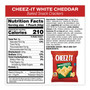 Cheez-It Baked Snack Crackers Variety Pack, Assorted Flavors, (8) 0.75 oz and (37) 1.5 oz Bags/Box