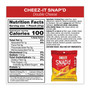 Cheez-It Baked Snack Crackers Variety Pack, Assorted Flavors, (8) 0.75 oz and (37) 1.5 oz Bags/Box