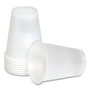 Perk Plastic Cold Cups, 7 oz, Clear, 100/Pack