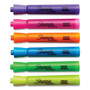 Sharpie Tank Style Highlighters, Assorted Ink Colors, Chisel Tip, Assorted Barrel Colors, Dozen