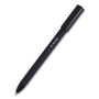 TRU RED Quick Dry Gel Pen, Retractable, Medium 0.7 mm, Black Ink, Black Barrel, 5/Pack