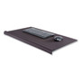 Allsop ErgoEdge Wrist Rest Deskpad, 29.5 x 16.5, Black