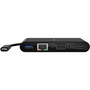 Belkin USB-C Multimedia + Charge Adapter, 4K HDMI/USB-A/USB-C/VGA, 4.9 ft, Black