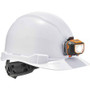 Ergodyne 8970LED Cap Style Hard Hat - Recommended for: Construction, Utility, Oil & Gas, Construction, Forestry, Mining, General Purpose - Moisture, Odor, Head, Sun, Rain, Overhead Falling Objects, Eye Protection