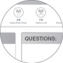 Ghent Patient Room Magnetic Whiteboard, Hospital Patient Chart, 24" x 36", White/Gray Surface, Satin Aluminum Frame