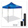 ergodyne Shax 6000 Heavy-Duty Pop-Up Tent, Single Skin, 10 ft x 10 ft, Polyester/Steel, Blue