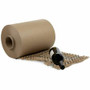 Scotch Cushion Lock Protective Wrap - 12" Width x 1000 ft Length - Recyclable, Easy Tear - Brown
