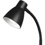 OttLite Wellness Series Infuse LED Desk Lamp with Wireless and USB Charging, 15.5" High, Black