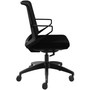 HON Cliq Office Chair, Supports Up to 300 lb, 17" to 22" Seat Height, Black Seat, Black Back, Black Base