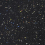 Ghent Aluminum-Frame Recycled Rubber Bulletin Boards, 36" x 24", Confetti Surface, Satin Aluminum Frame