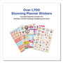 Avery Planner Sticker Variety Pack, Budget, Fitness, Motivational, Seasonal, Work, Assorted Colors, 1,744/Pack
