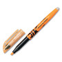 Pilot FriXion Light Erasable Highlighter, Orange Ink, Chisel Tip, Orange/Black Barrel, Dozen