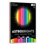 Astrobrights Color Cardstock, 65 lb Cover Weight, 8.5 x 11, Assorted Spectrum Colors, 75/Pack