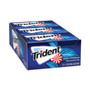 Trident Sugar-Free Gum, Perfect Peppermint, 14 Pieces/Pack, 12 Packs/Carton