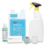 Keurig K-Cup Pod Brewer Deep Cleaning Kit, 4 oz Complete Cafe, (3) 32oz Rinza, (15) K-Cup Cleaning Cups, Empty Spray Bottle