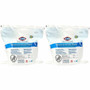Clorox Healthcare Bleach Germicidal Wipes Bucket Refill - Ready-To-Use - 12" Length x 12" Width - Anti-corrosive - White - 110/Bag
