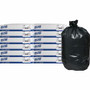 Genuine Joe Heavy-Duty Trash Can Liners - 60 gal Capacity - 56" Length x 39" Width x 1.50 mil (38 Micron) Thickness - Low Density - Black - Plastic Resin - (GJO01535PL)