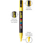 POSCA Water-Based Paint Markers, Fine Bullet Tip, Assorted Colors,16/Pack