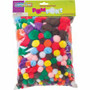Creativity Street Pom Pons Class Pack - Classroom - Recommended For 3 Year - Assorted