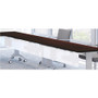 Special-T 59" Tabletop Acrylite Modesty Panel - 59" Length x 10" Height - Acrylic - Frosted White