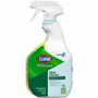 CloroxPro&trade EcoClean Glass Cleaner Spray - 32 fl oz (1 quart) - Streak-free, Bio-based, Ammonia-free, Paraben-free, Dye-free, Phthalate-free, Chemical-free, Fume-free, Residue-free - Green, Blue