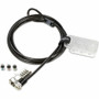 Kensington Universal 3-n-1 Combination Laptop Lock - 6 ft Cable - Resettable - 4-digit - Combination Lock - Black